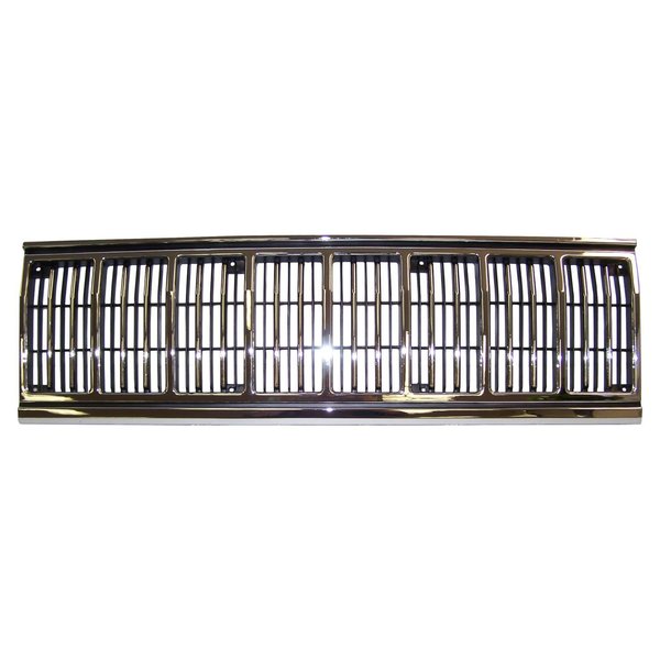 Crown Automotive CHEROKEE RADIATOR GRILLE, CHROME/BLACK 55034046